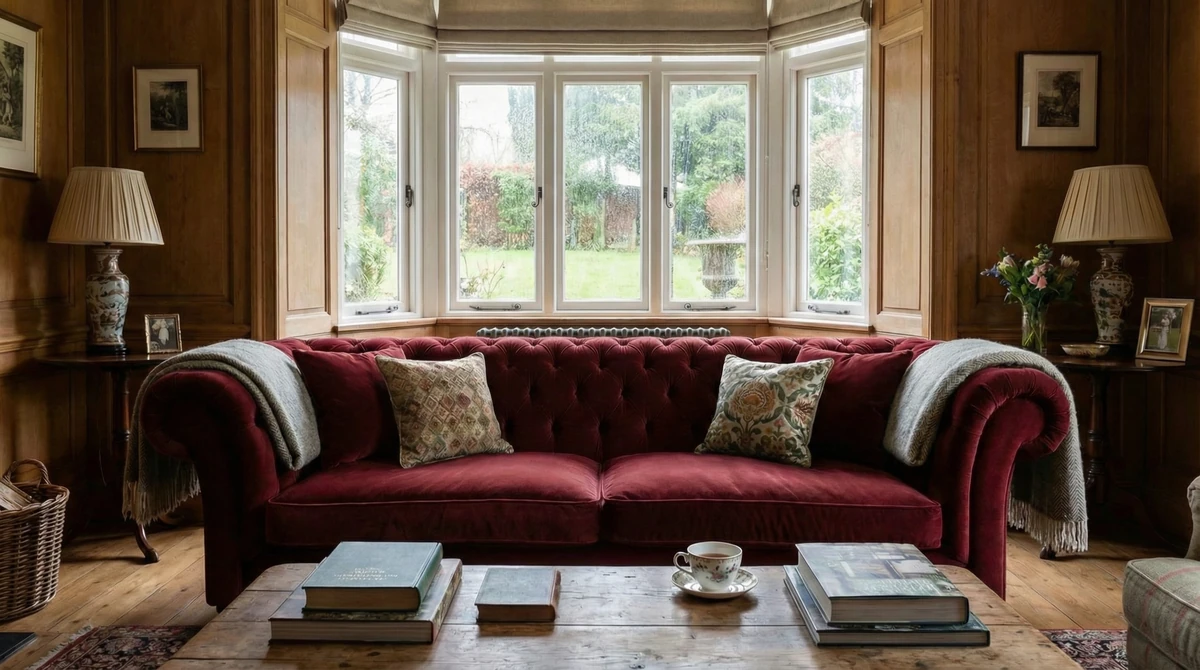 AI-generated furniture lifestyle image